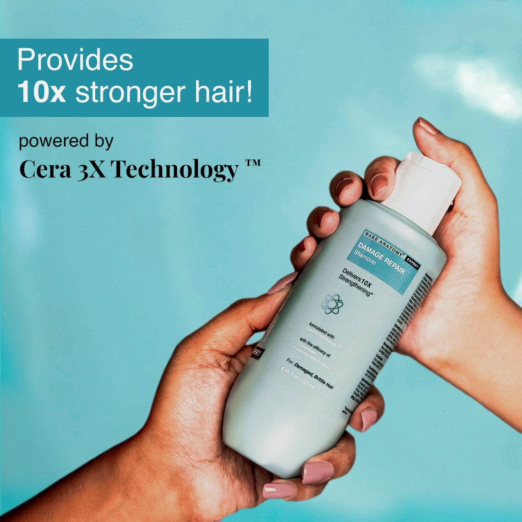 Damage Repair Shampoo for Dry & Brittle Hair | 10X Hair Strengthening- 250 ml