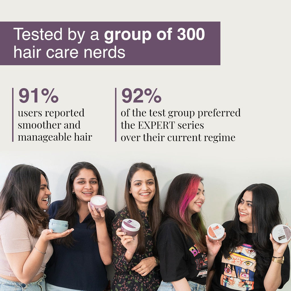 Anti-Frizz Hair Mask with Hyaluronic Acid for Frizzy Hair - 250 gm