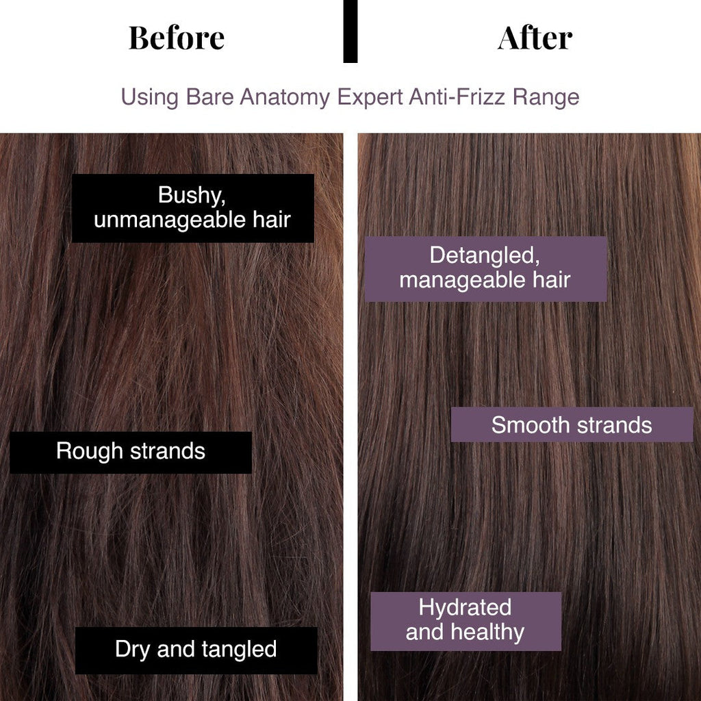 Anti-Frizz Shampoo with Rice Protein & Hyaluronic Acid for dry & frizzy hair - 250 ml