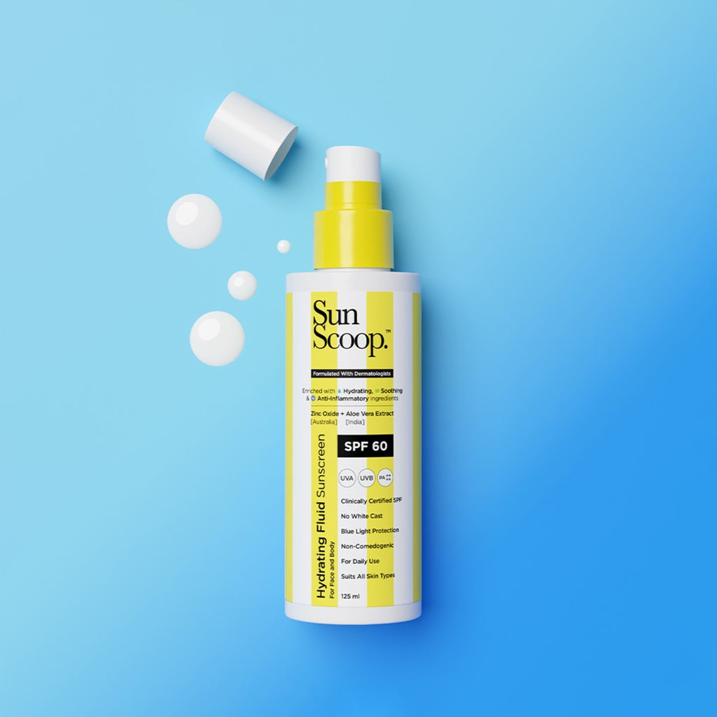 3% Niacinamide Featherlight Fluid Sunscreen SPF 50+ PA++++ (45 ml) + Hydrating Fluid Sunscreen for Face and Body SPF 60 PA++++ (125 ml) duo