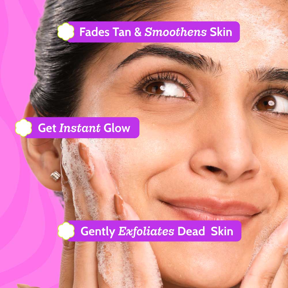 Gentle Exfoliating Face Wash - 100 ml | Pack of 3