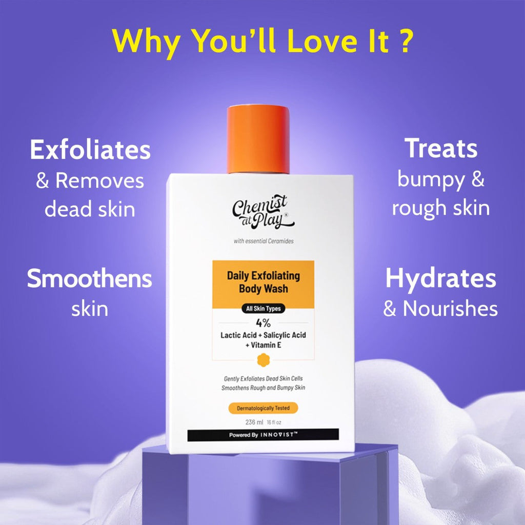Exfoliating Body Wash - (236 ml) + Brightening Body Wash  - (236 ml)