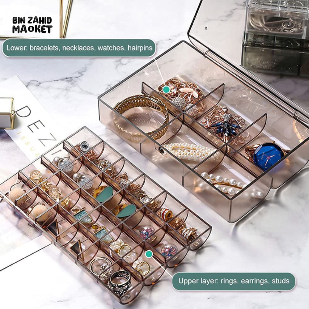 2X LAYERS JEWELRY ORGANIZER