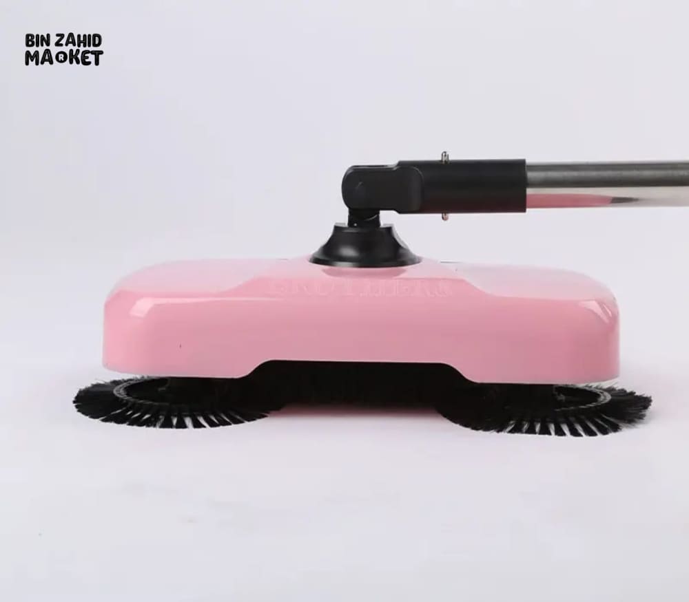 3-IN-1 MAGIC BROOM MOP – HAND PUSH FLOOR SWEEPER DUST COLLECTOR & WET CLEANER