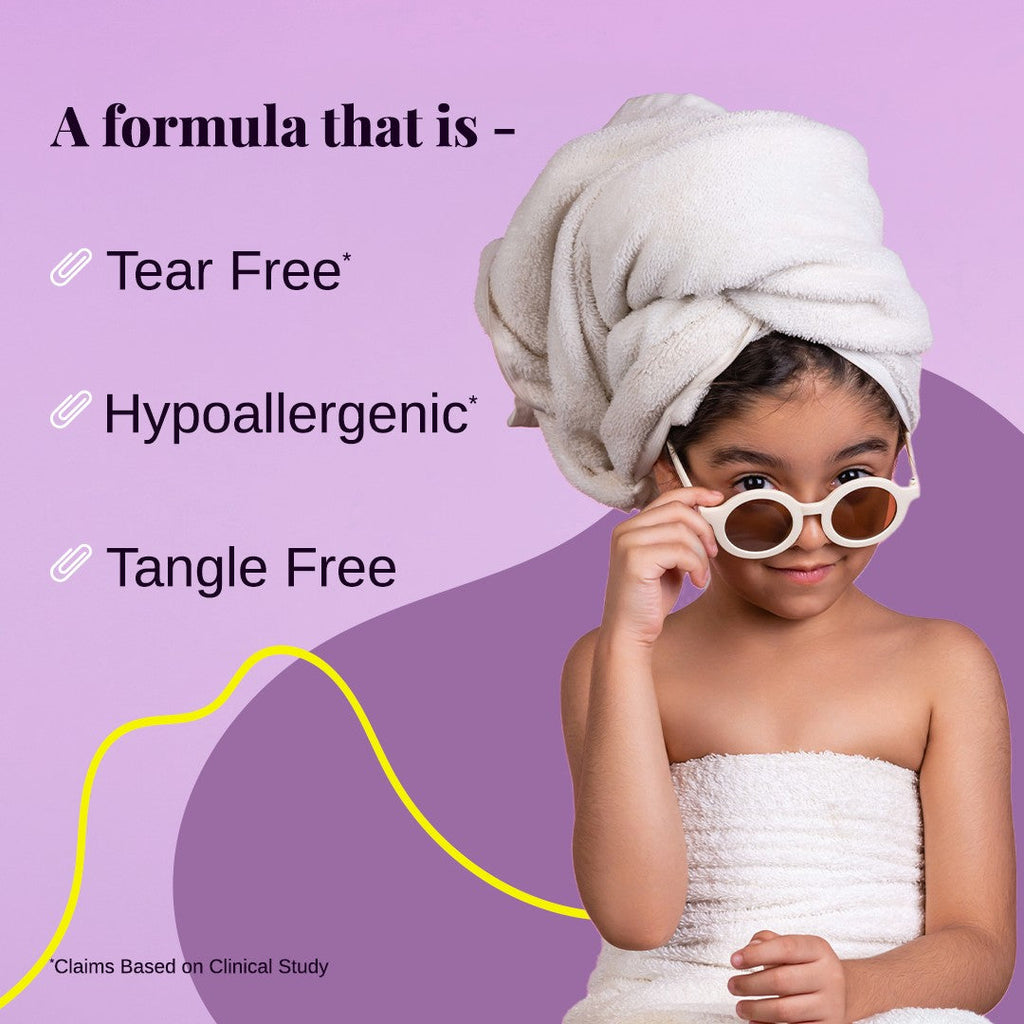 Gentle Cleansing Kids Shampoo (1 to 12 years) | Tear-free & Hypoallergenic pH 5.5 - 750 ml