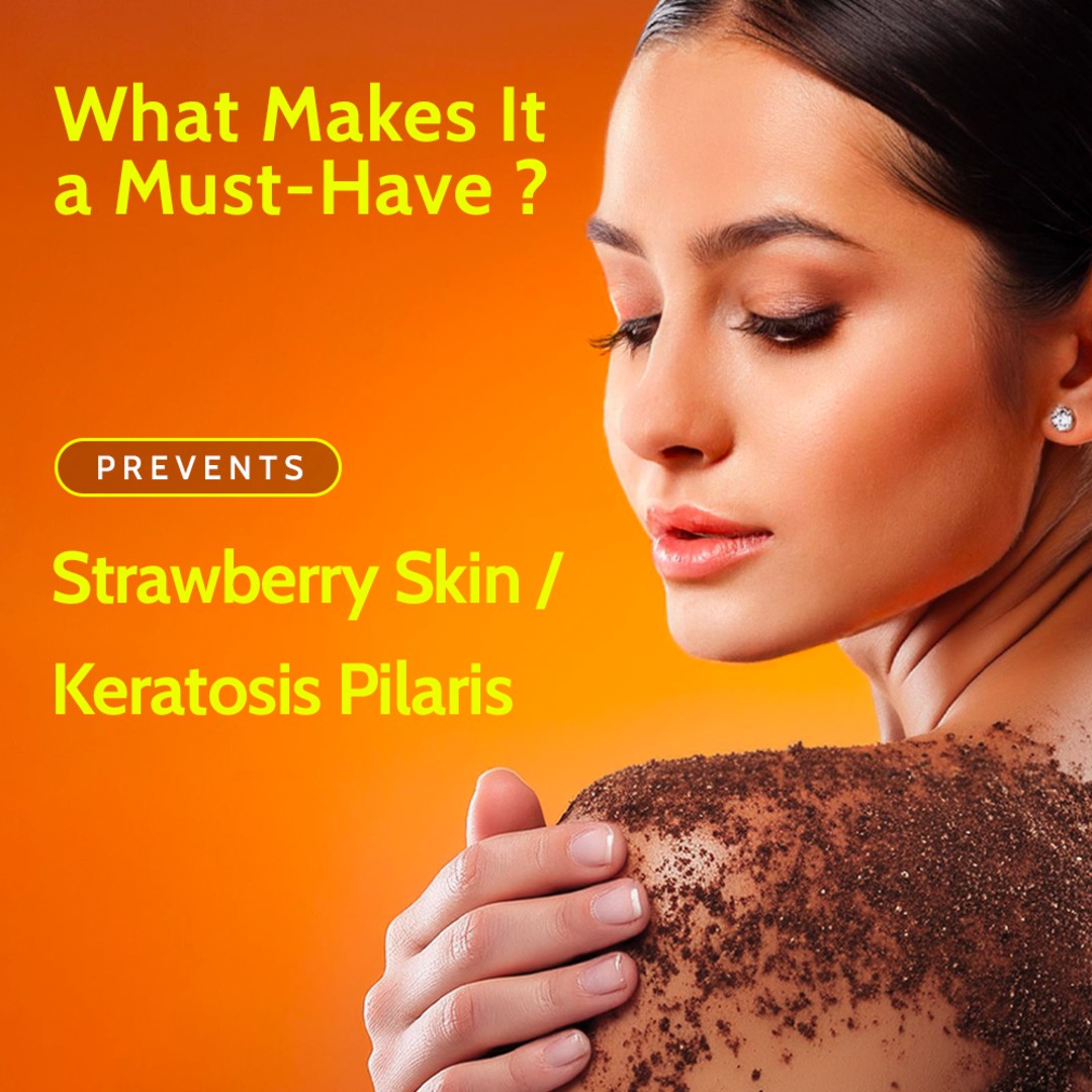Exfoliating Body Scrub with Coffee & Brown Sugar - 75 gm | Pack of 3