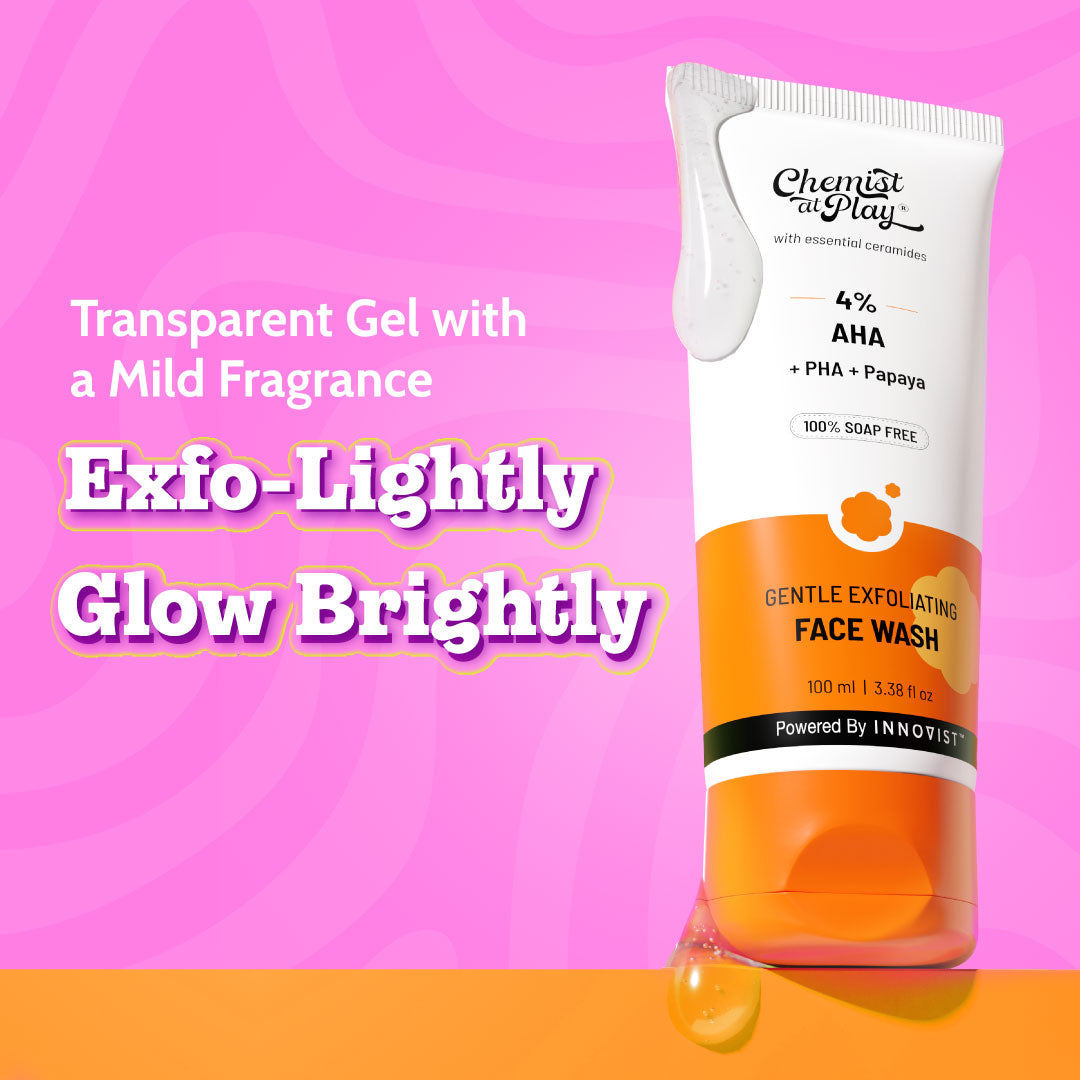 Gentle Exfoliating Face Wash - 100 ml | Pack of 3