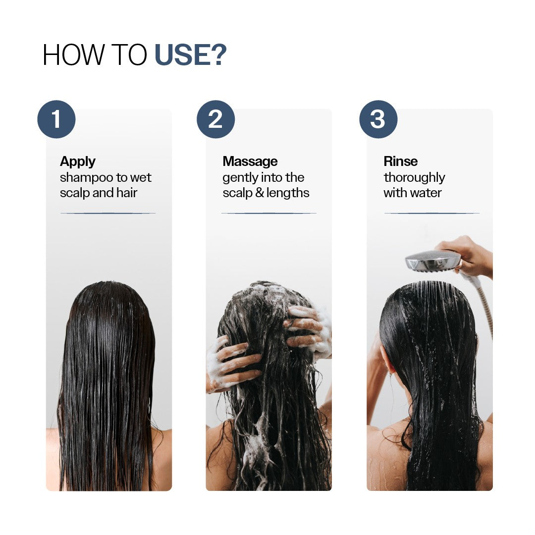 Anti-Hair Fall Shampoo with Adenosine & Peptides - 250 ml  | Pack of 2