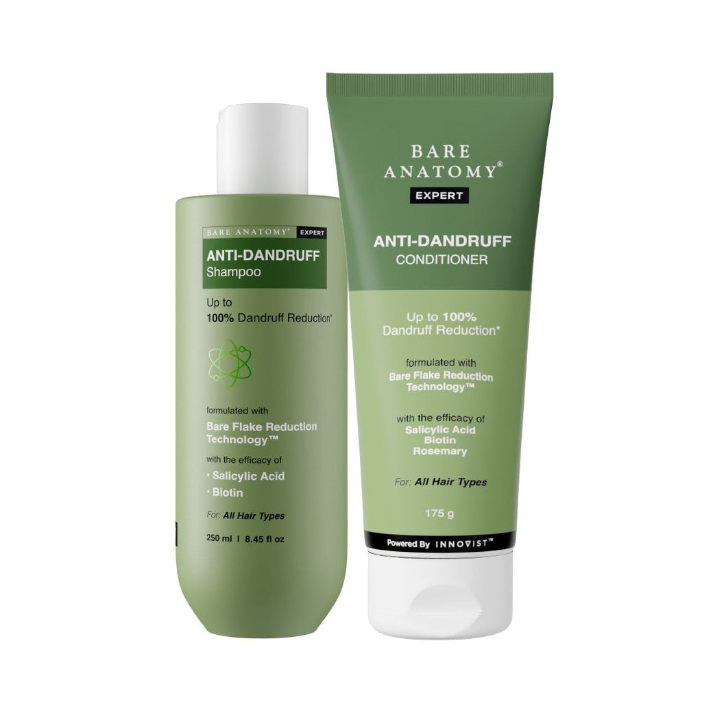 Anti-Dandruff Shampoo (250 ml) & Conditioner (175 gm) Combo with Salicylic Acid & Rosemary
