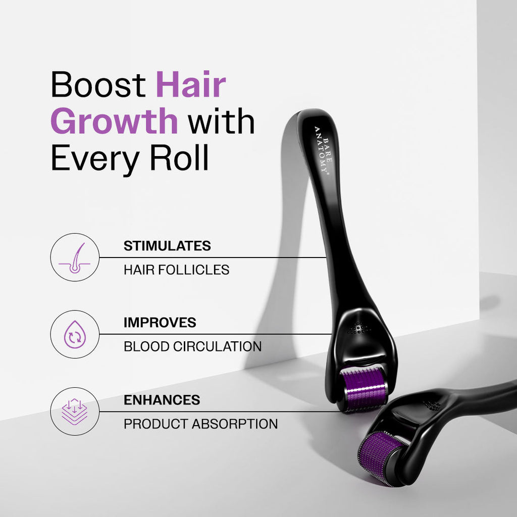 Derma Roller for Hair Growth - 0.5 mm