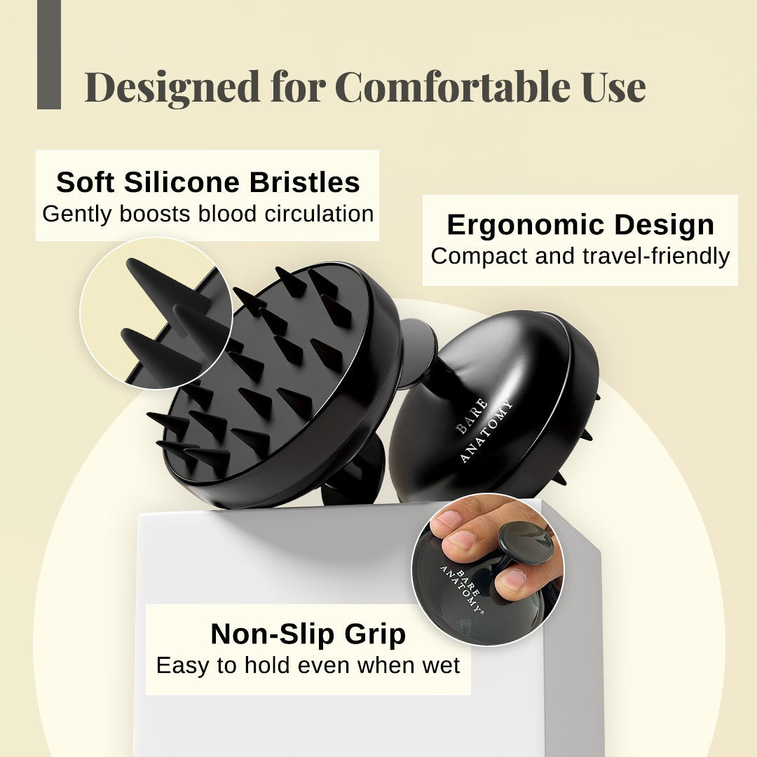 Scalp Massager for Hair Growth & Scalp Exfoliation