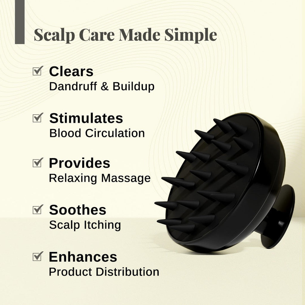 Scalp Massager for Hair Growth & Scalp Exfoliation