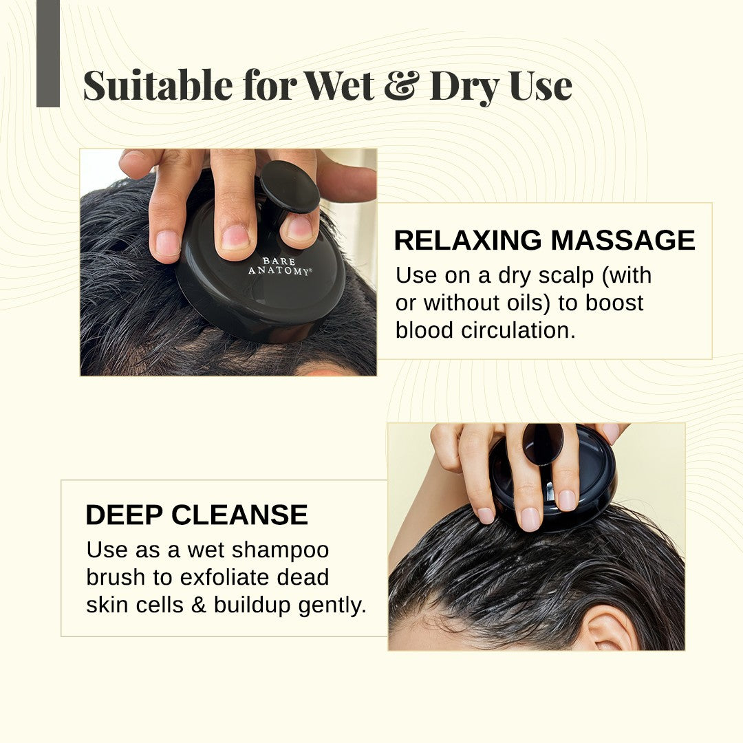 Scalp Massager for Hair Growth & Scalp Exfoliation