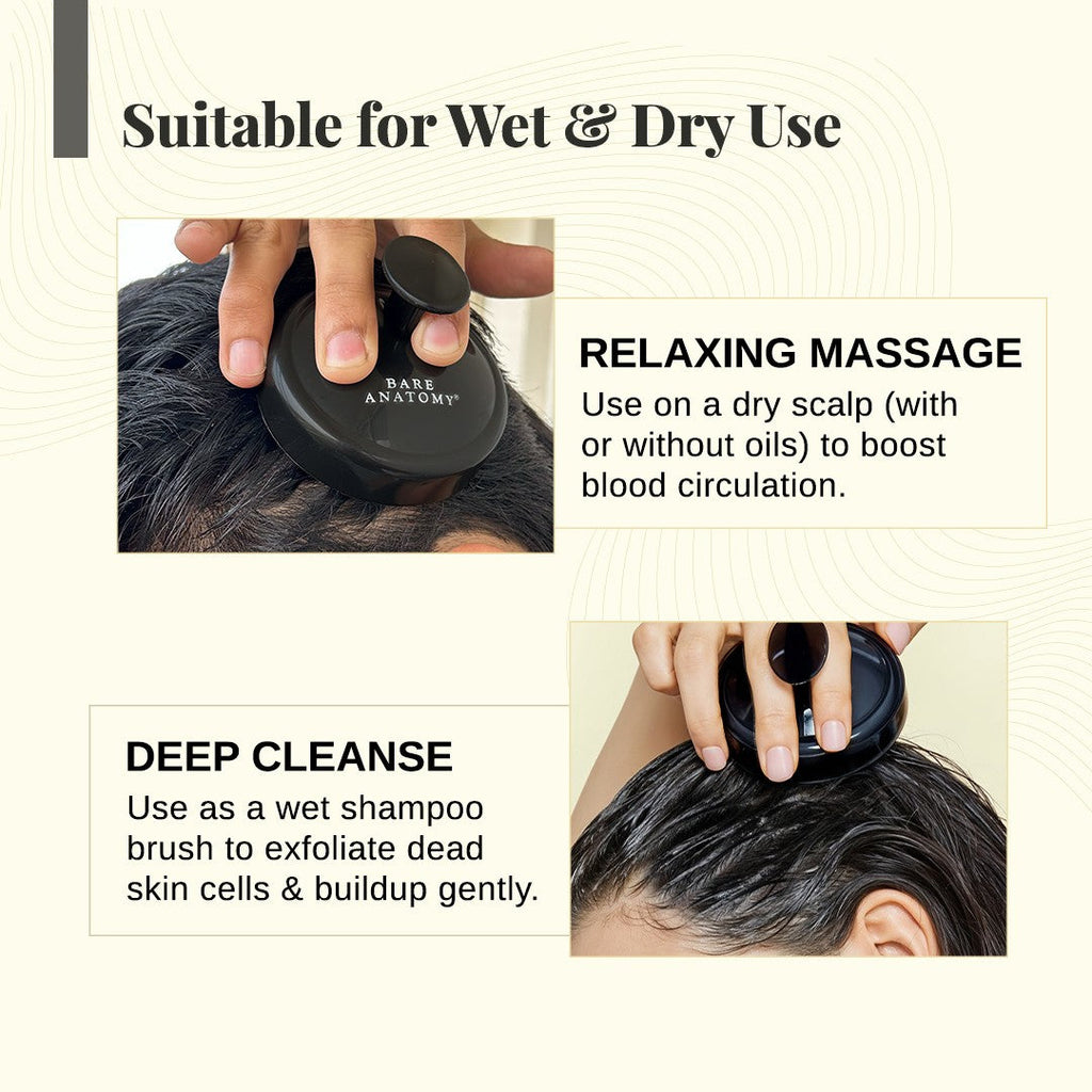 Scalp Massager for Hair Growth & Scalp Exfoliation | Pack of 2