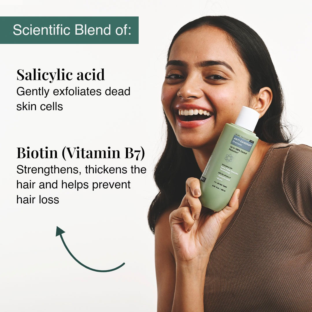 Hair Growth Serum (30 ml) & Anti-Dandruff Shampoo (250 ml) Combo
