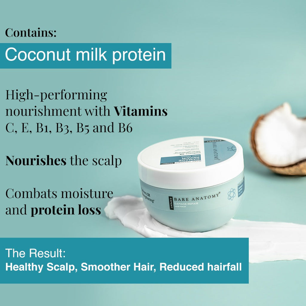 Damage Repair Kit (Shampoo - 250 ml | Mask - 250 ml | Serum - 100 ml)