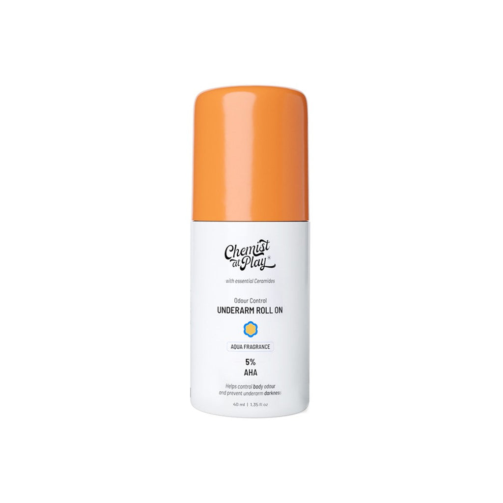 5% AHA Underarm Roll on for Odour Control & Pigmentation (Aqua) - 40 ml