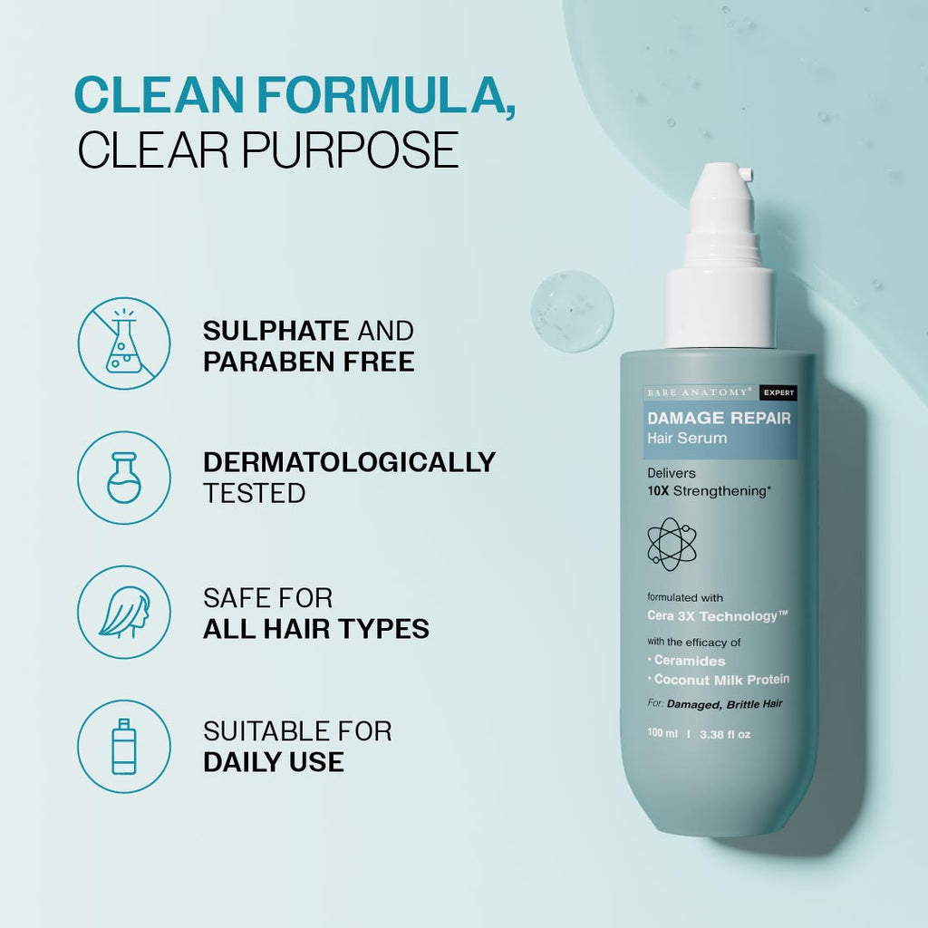 Damage Repair Hair Serum for Dry & Damaged Hair - 100 ml