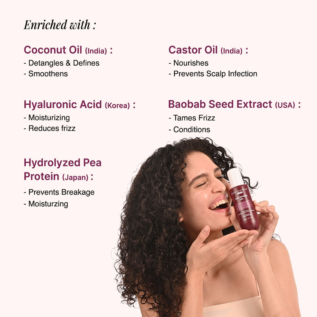 Curl Defining Kit (Shampoo - 250 ml | Hair Mask - 250 gm | Gel - 140 ml)