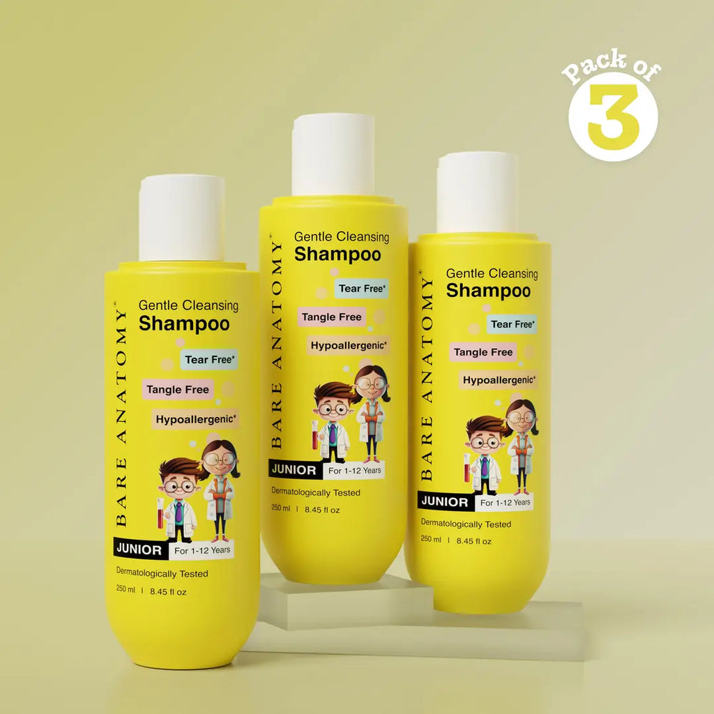 Gentle Cleansing Shampoo (1 to 12 years) - 250 ml | Pack of 3
