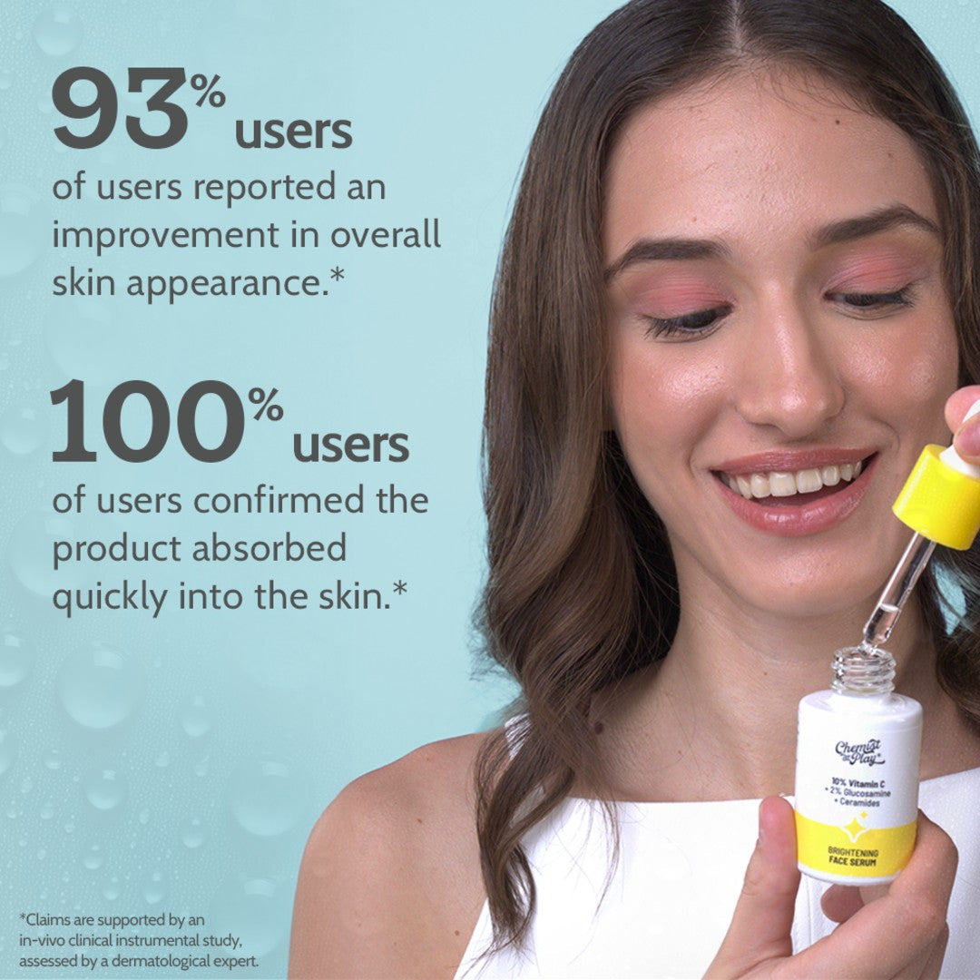 10% Vitamin C Serum for Glowing & Bright Skin - 10 ml | Pack of 2
