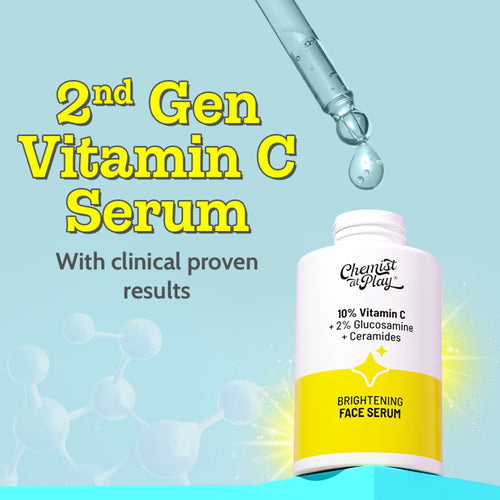 10% Vitamin C Serum for Glowing & Bright Skin - 10 ml | Pack of 2