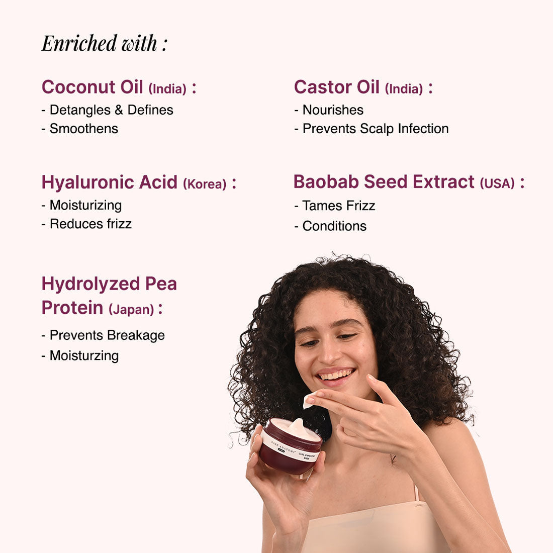 Curl Defining Kit (Shampoo - 250 ml | Hair Mask - 250 gm)