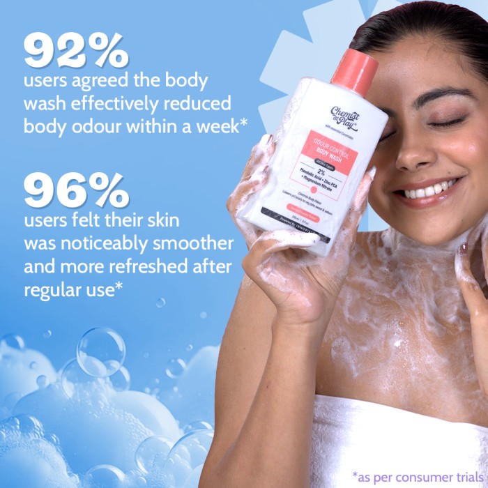 Odour Control Body Wash for Long Lasting Freshness - 236 ml | Pack of 2