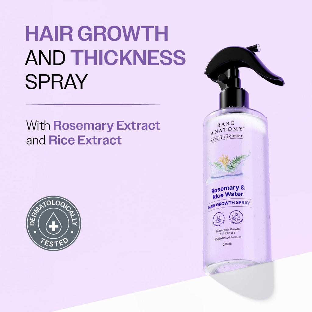 Rosemary & Rice Water Hair Growth Spray - 200 ml