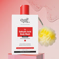 1% Salicylic Acid Body Wash for Acne Control (236 ml) with Loofah