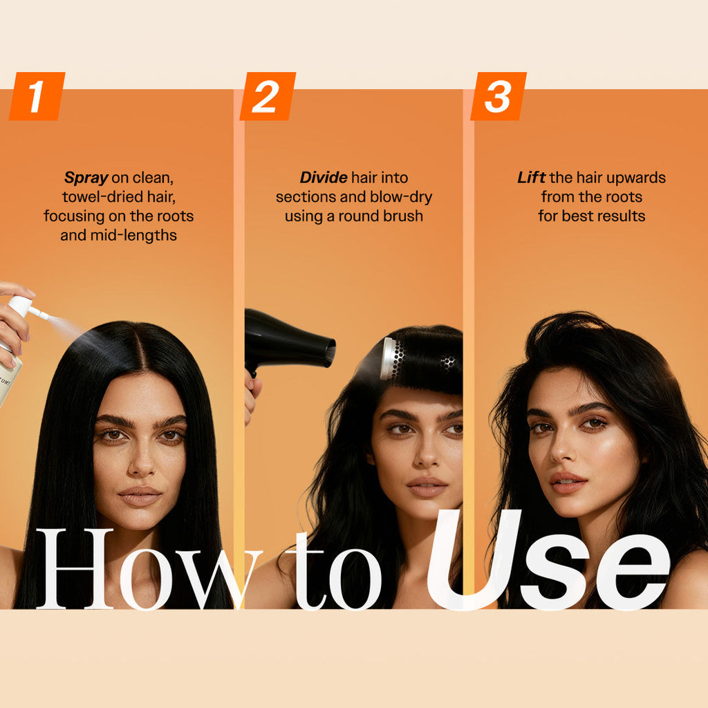 Root Lift & Volume Spray for Oily & Flat Hair - 135 ml