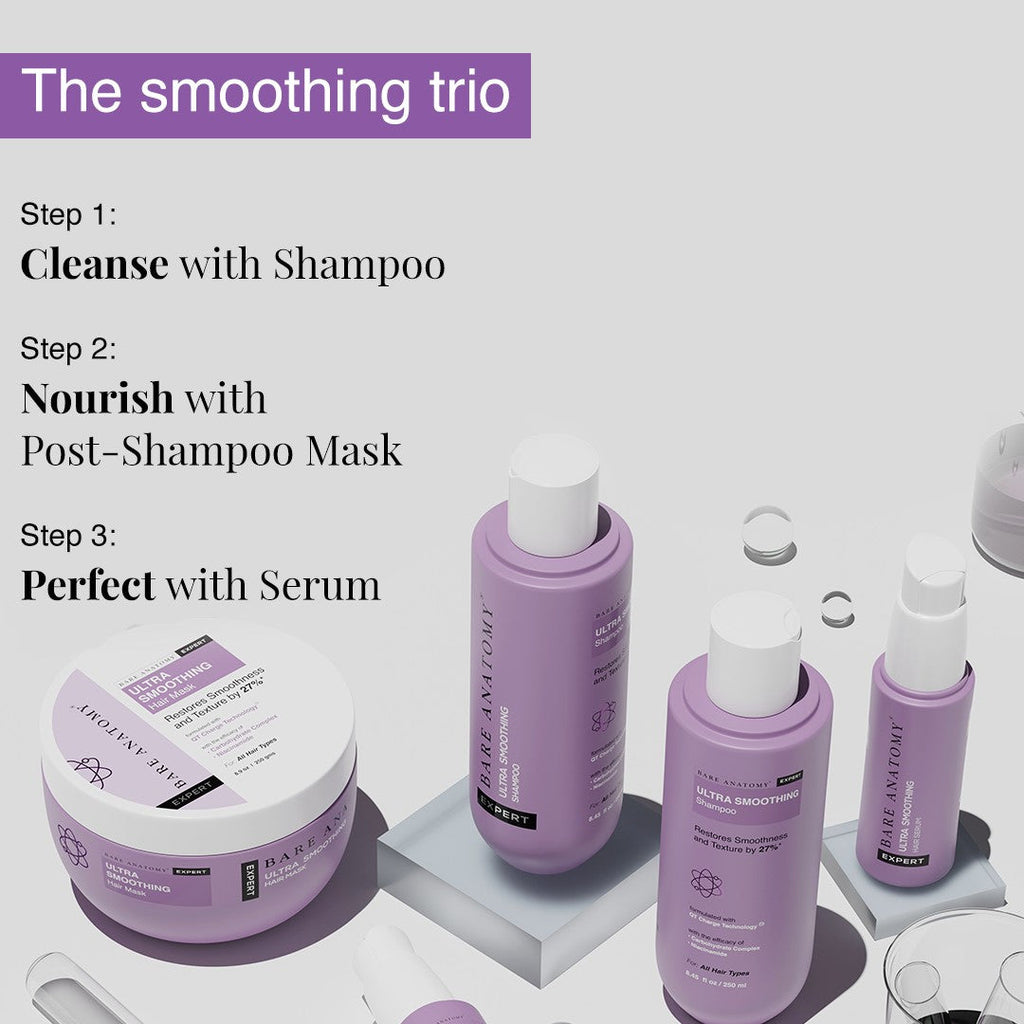 Ultra Smoothing Hair Mask with Shea Butter & Niacinamide for Frizzy Hair - 250 gm | Pack of 2