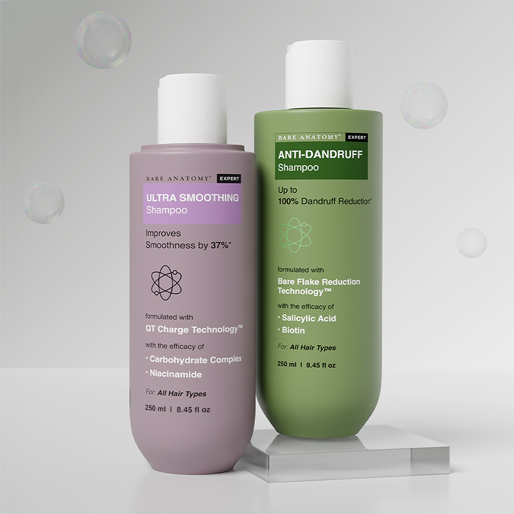 Ultra Smoothing Shampoo (250 ml) & Anti-Dandruff Shampoo (250 ml) Combo